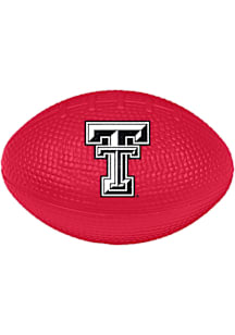 Logo Brands Texas Tech Red Raiders Red Stress Less Football Stress ball