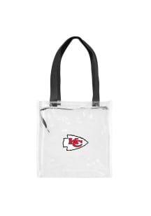 Kansas City Chiefs White Stadium Approved 12x12x6 Tote Clear Bag