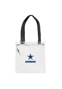 Dallas Cowboys White Stadium Approved 12x12x6 Tote Clear Bag