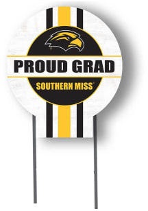 Southern Mississippi Golden Eagles KH Sports Fan Grad graduation graphic Yard Sign - White