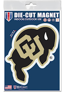 Colorado Buffaloes 3x5 Car Magnet - Black