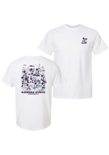 K-State Wildcats White Summit Sportswear Varsity Willie All Sport Short Sleeve T Shirt