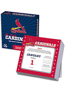 St Louis Cardinals 2026 Boxed Daily Calendar