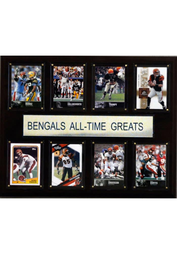 Cincinnati Bengals 12x15 All-Time Greats Player Plaque
