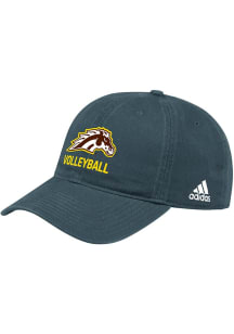 Adidas Black Western Michigan Broncos Volleyball Washed Slouch Adjustable Hat