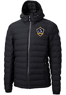 Cutter and Buck LA Galaxy Mens Black Mission Ridge Repreve Filled Jacket