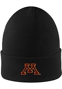 LogoFit Minnesota Golden Gophers Black South Pole Mens Knit Hat