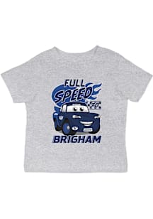 Vive La Fete BYU Cougars Infant Full Speed Short Sleeve T-Shirt Grey