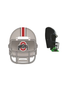 Red Ohio State Buckeyes Wall Mounted Helmet Bottle Opener