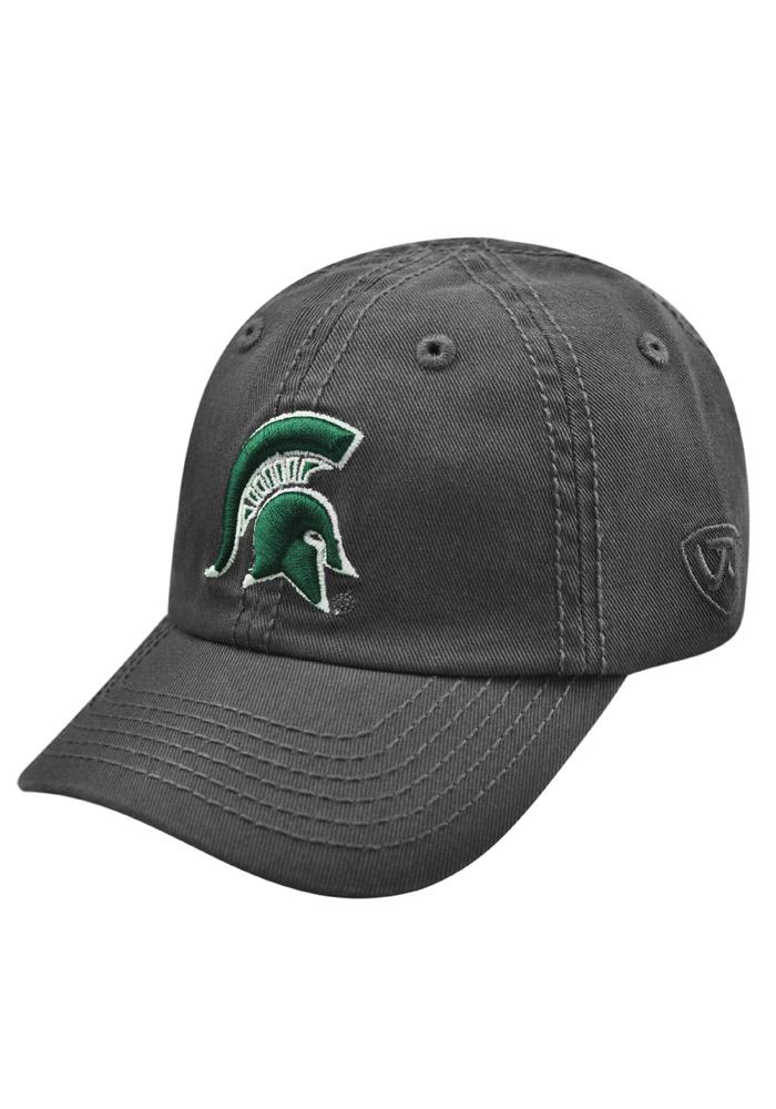 Top of the World Michigan State Spartans Baby Crew Adjustable Hat - Charcoal