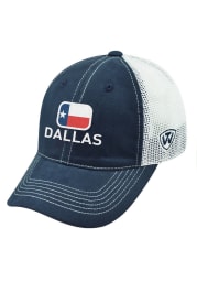 Top of the World Dallas Ft Worth High Tide Adjustable Hat - Blue