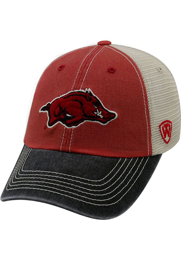 Arkansas Razorbacks Offroad Adjustable Hat - Crimson