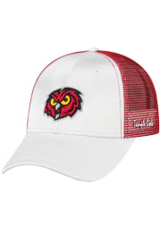 Top of the World Temple Owls White Glare Womens Adjustable Hat