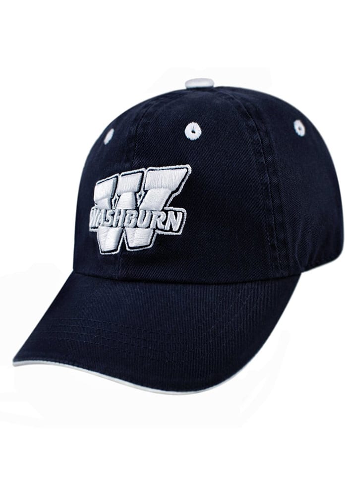 Washburn Ichabods Navy Blue Crew Youth Adjustable Hat