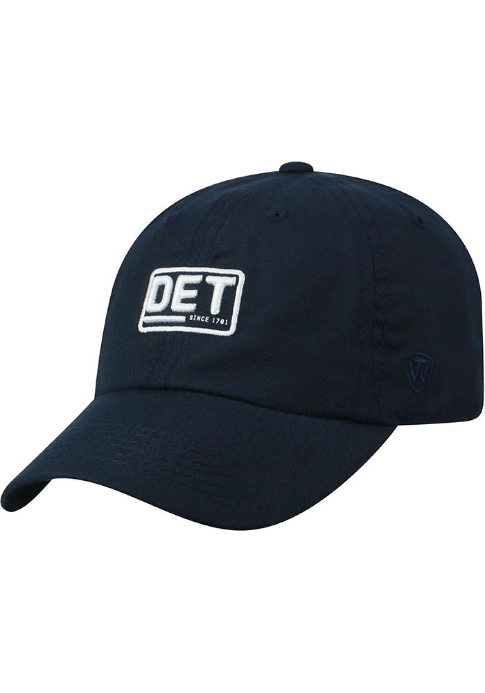 Top of the World Detroit Broadcast Adjustable Hat - Black