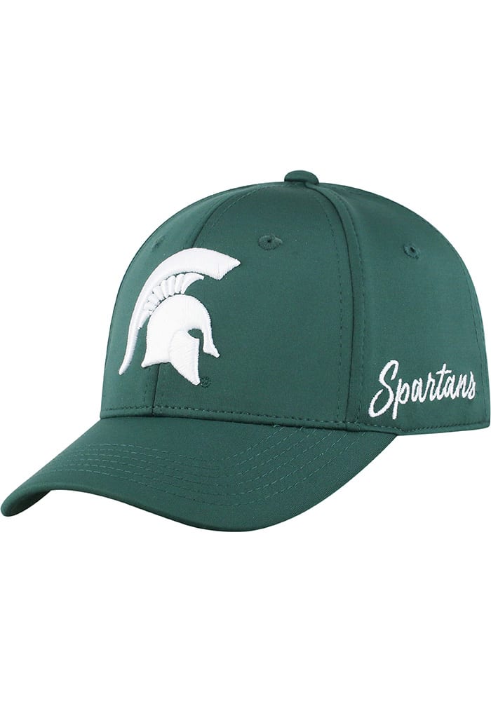 Michigan State Spartans Mens Green Phenom Flex Hat