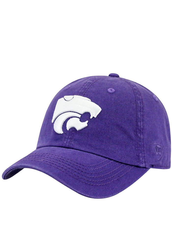 K-State Wildcats Crew Adjustable Hat - Purple