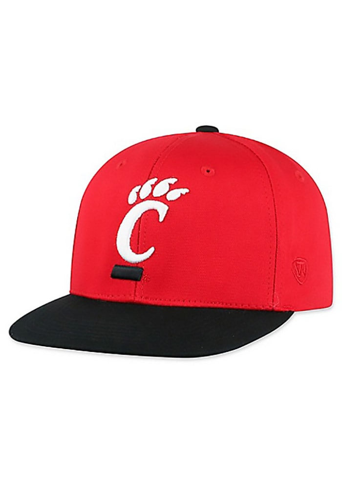 Top of the World Cincinnati Bearcats Red Maverick Youth Snapback Hat