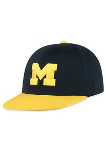 Top of the World Michigan Wolverines Navy Blue Maverick Youth Snapback Hat