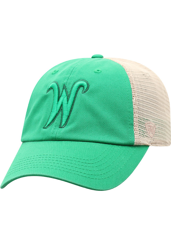 Top of the World Wichita State Shockers Snog Meshback Adjustable Hat - Green