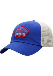 Top of the World Kansas Jayhawks Nitty Meshback Adjustable Hat - Blue