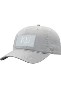 Top of the World Kansas Jayhawks Breakaway Adjustable Hat - Grey