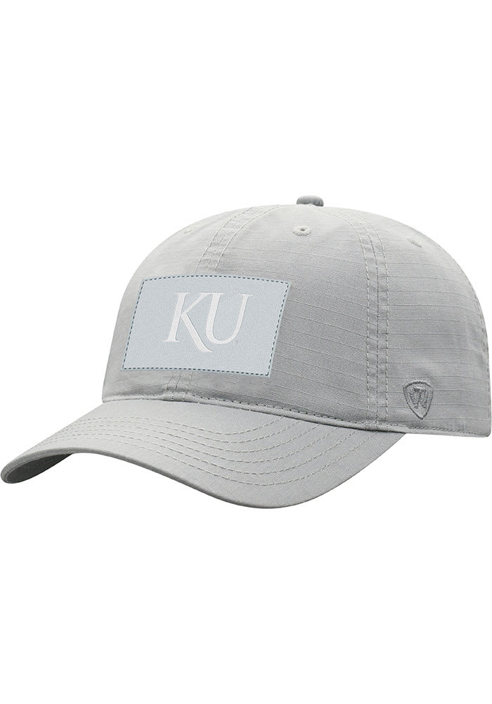 Kansas Jayhawks Breakaway Adjustable Hat - Grey