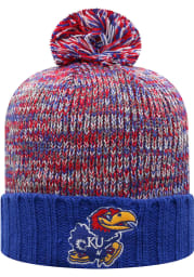Kansas Jayhawks Blue Soar Cuff Womens Knit Hat