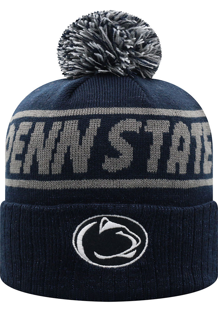 Top of the World Penn State Nittany Lions Navy Blue Ruth Cuff Womens Knit Hat