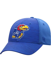 Top of the World Kansas Jayhawks Mens Blue Intrude 1Fit Flex Hat