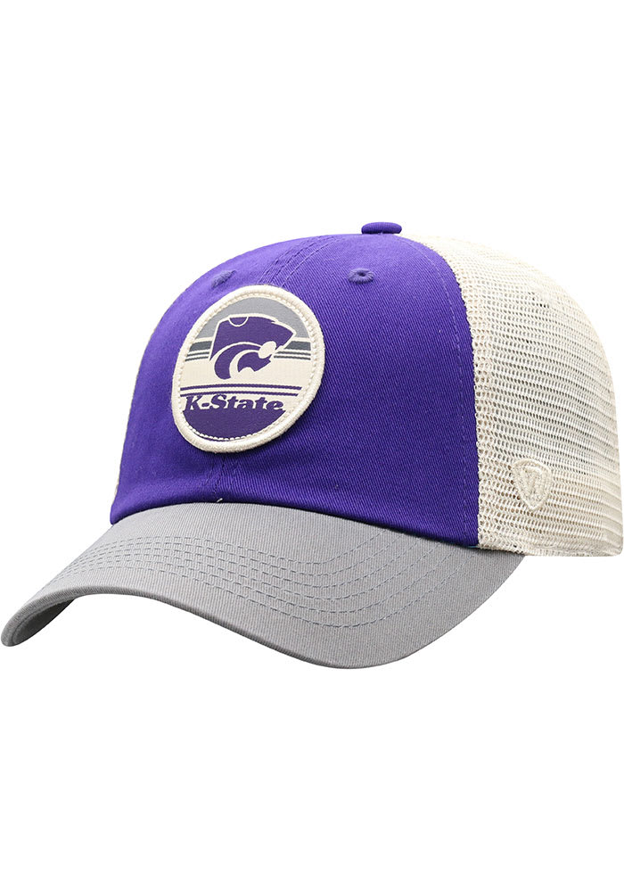Top of the World K-State Wildcats Early Up Meshback Adjustable Hat - Purple
