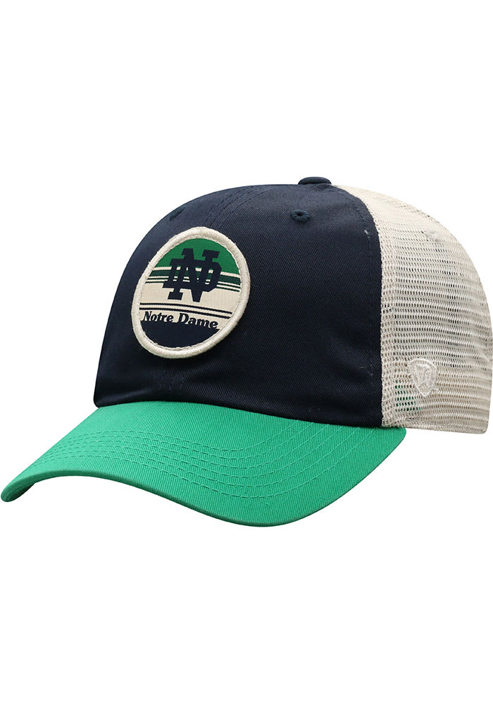 Top of the World Notre Dame Fighting Irish Early Up Meshback Adjustable Hat - Navy Blue
