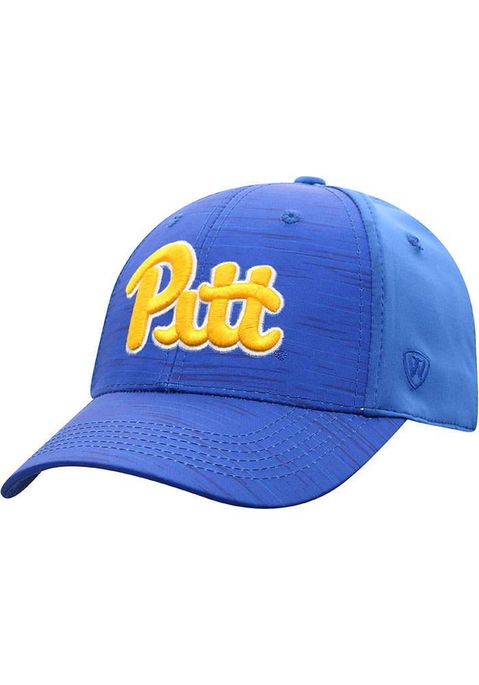 Top of the World Pitt Panthers Mens Blue Intrude 1Fit Flex Hat