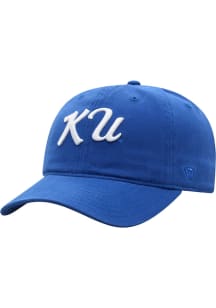 Top of the World Kansas Jayhawks Blue Zoey Womens Adjustable Hat