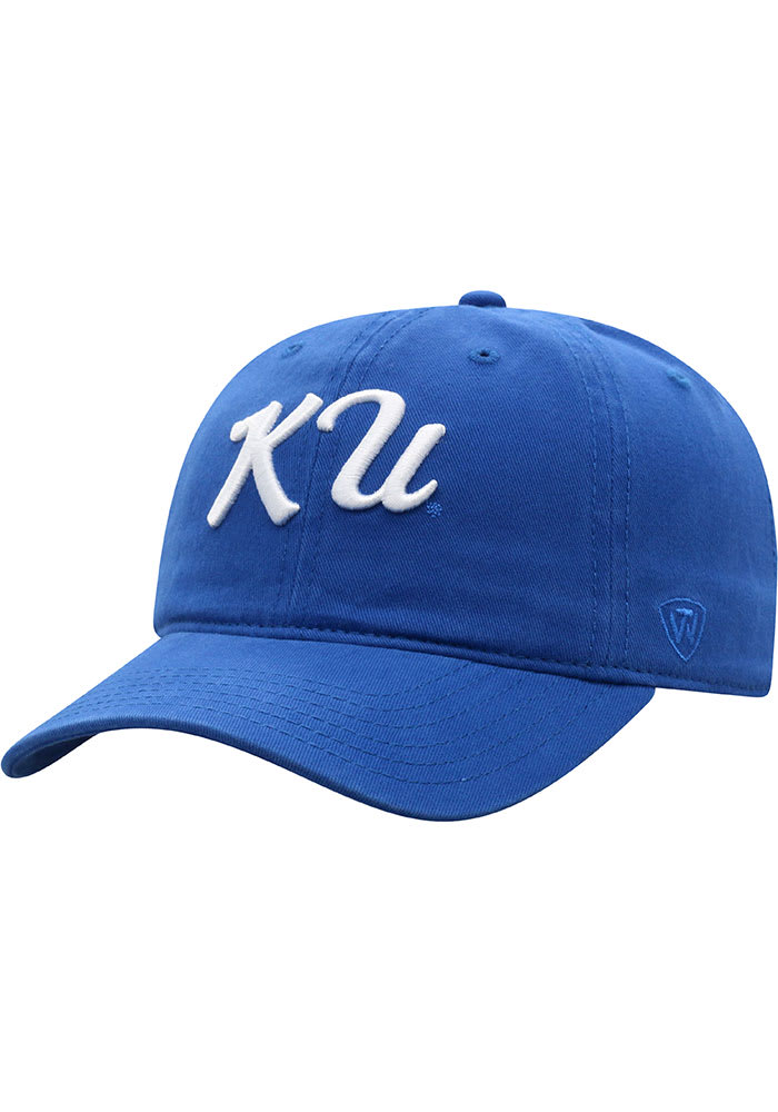 Kansas Jayhawks Blue Zoey Womens Adjustable Hat
