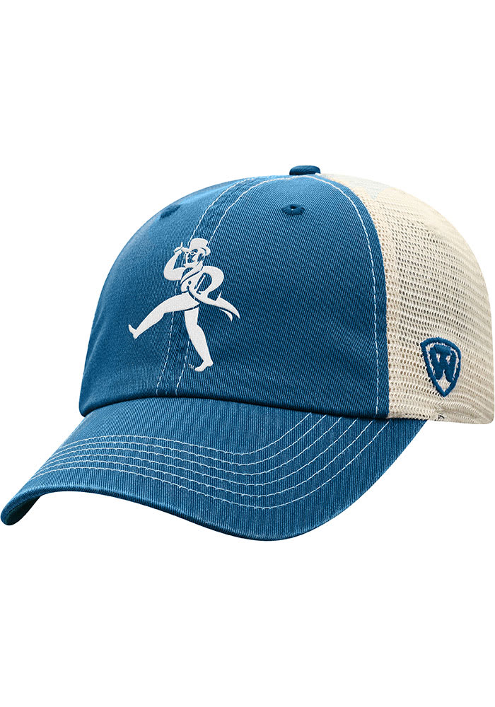 Top of the World Washburn Ichabods Wickler Meshback Adjustable Hat - Navy Blue