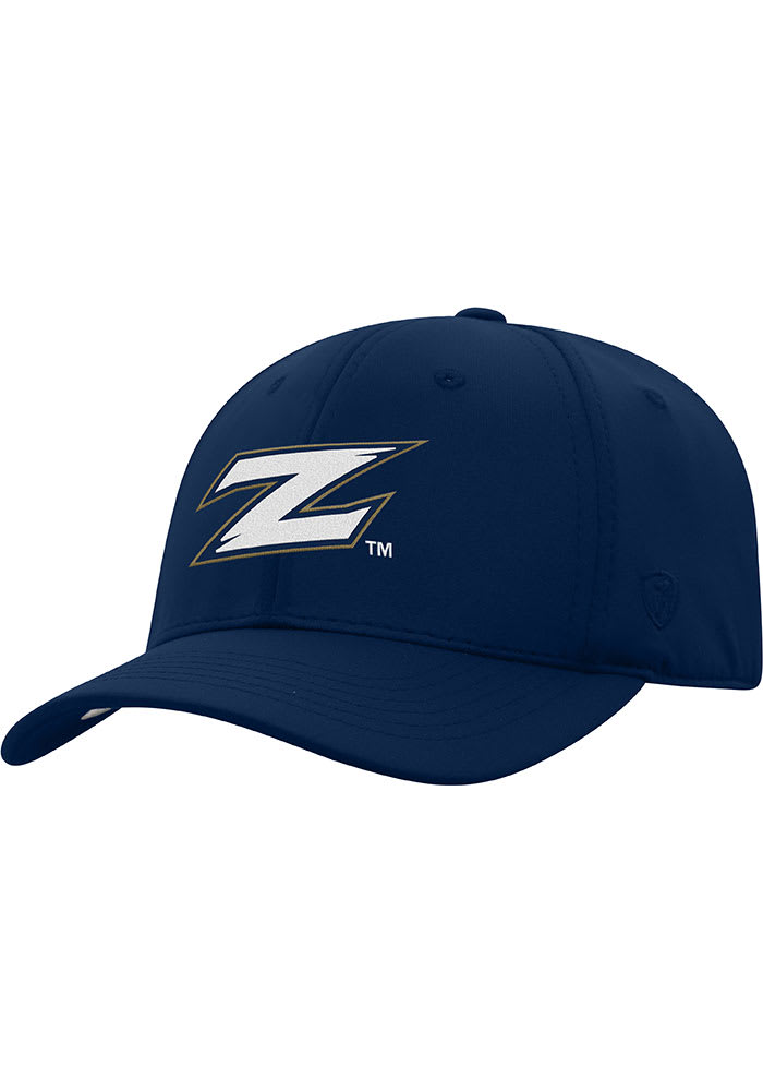 Akron Zips Mens Navy Blue Phenom 1-Fit Flex Hat