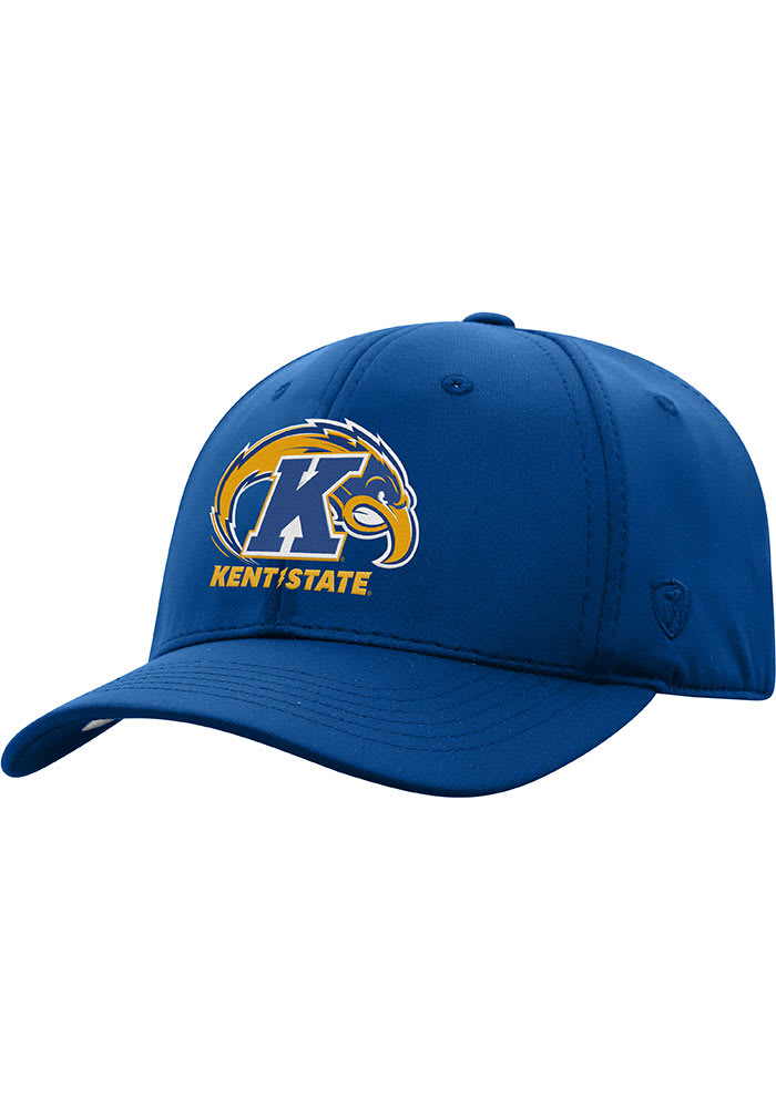 Top of the World Kent State Golden Flashes Mens Navy Blue Phenom 1-Fit Flex Hat
