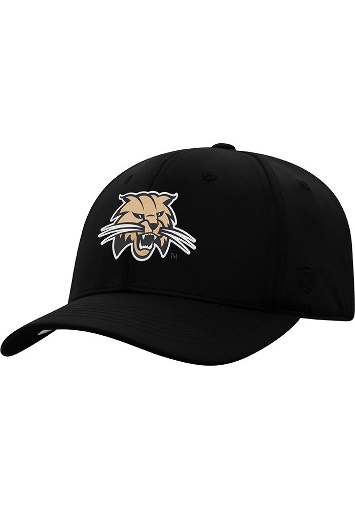 Top of the World Ohio Bobcats Mens Black Phenom 1-Fit Classic Flex Hat