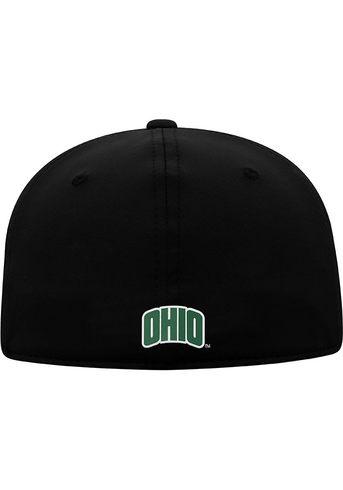 Top of the World Ohio Bobcats Mens Black Phenom 1-Fit Classic Flex Hat