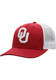 Oklahoma Sooners BB Meshback Adjustable Hat - Crimson