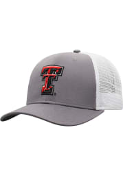Top of the World Texas Tech Red Raiders BB Meshback Adjustable Hat - Black