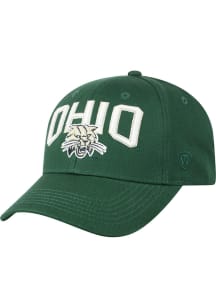 Ohio Bobcats Overarch Adjustable Hat - Green