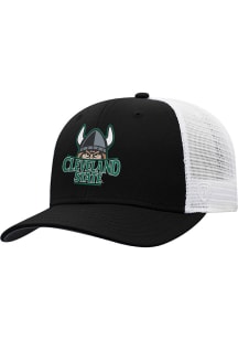 Top of the World Cleveland State Vikings BB Meshback Adjustable Hat - Black