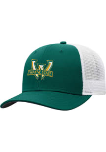 Top of the World Wayne State Warriors BB Meshback Adjustable Hat - Green
