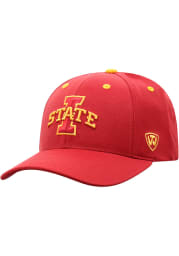 Top of the World Iowa State Cyclones Triple Threat Adjustable Hat - Red