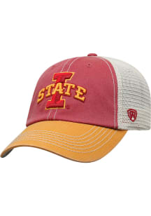 Iowa State Cyclones Offroad Meshback Adjustable Hat - Red