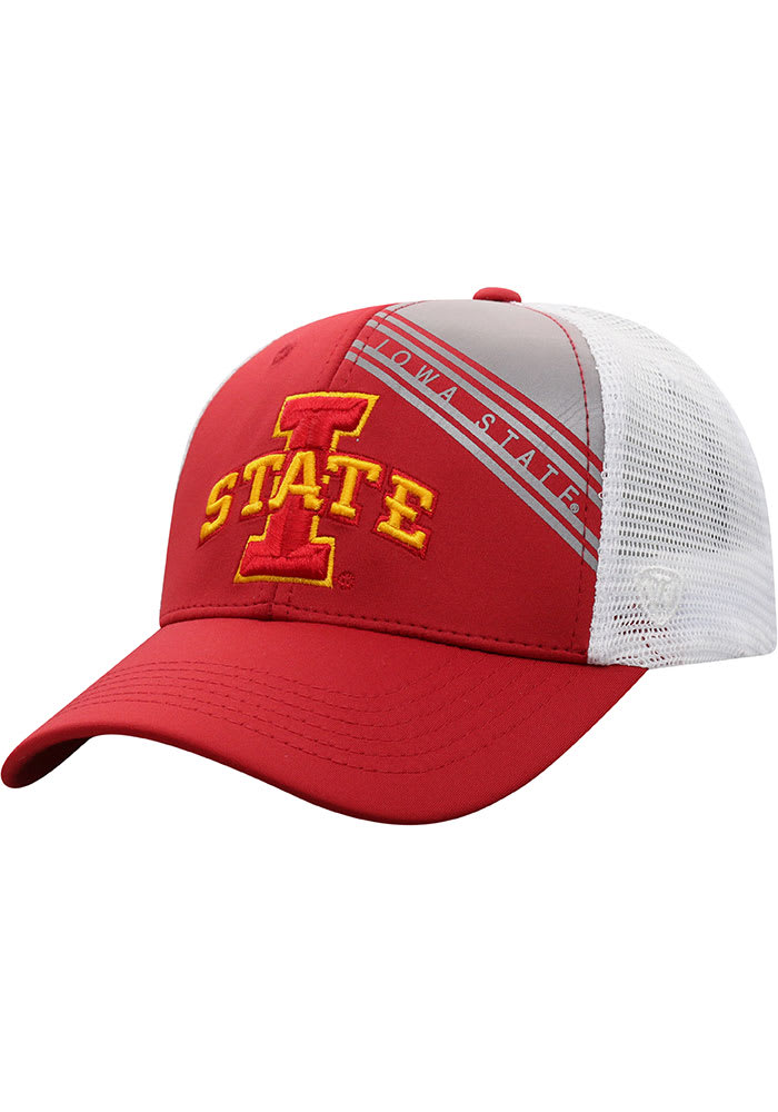 Top of the World Iowa State Cyclones Timeline Meshback Adjustable Hat - Red