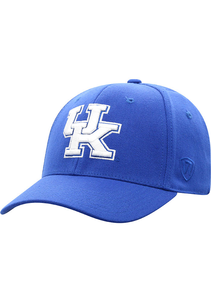 Top of the World Kentucky Wildcats Mens Blue Premium Collection One-Fit Flex Hat