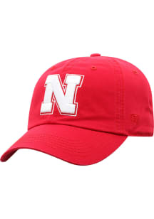 Top of the World Red Nebraska Cornhuskers Crew Adjustable Hat